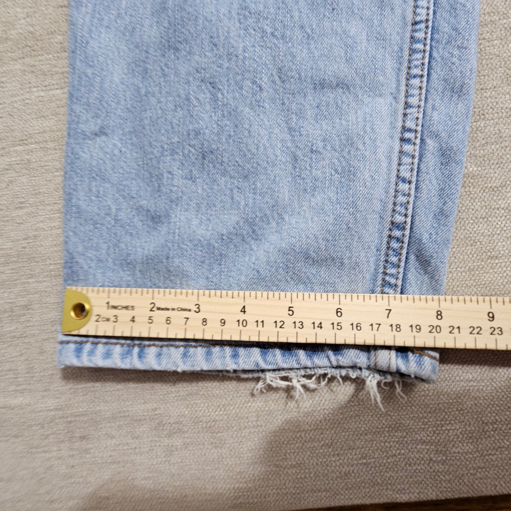 Levi's 550 Relaxed Fit Men 36x30 Light Blue Denim Tapered Leg Jeans Vintage Y2K - Picture 8 of 13